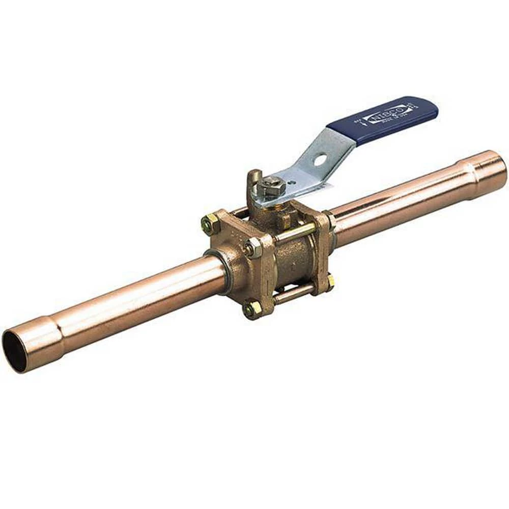 Deals ✨ NIBCO CS-595-YX-66-EC 1 in. Bronze Copper Stub Lever Handle Gas Ball Valve 🥰 1 Deals ✨ NIBCO CS-595-YX-66-EC 1 in. Bronze Copper Stub Lever Handle Gas Ball Valve 🥰