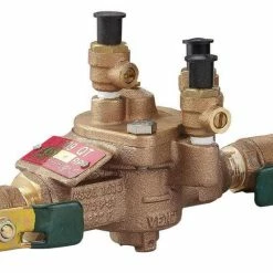 Best deal 👏 Watts Series 009 1/2 in. Epoxy 🧥 Coated Bronze FNPT 175 psi Backflow Preventer ⌛
