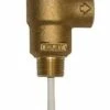 New 😍 Zurn Wilkins TP220 3/4 in. Cast Brass and Bronze and Stainless Steel and Silicone MNPT x FNPT 150# 210 Relief Valve 😍