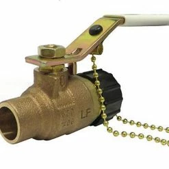 Promo 🎁 Milwaukee Valve UPBA-100/150 Series 3/4 in. Bronze Full Port Solder x GHT 600# Ball Valve 😍