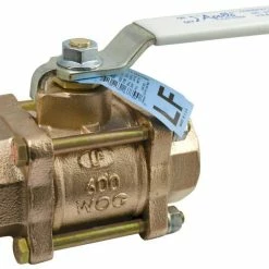 New 🧨 Apollo Valves 82LF-100 Series 1-1/4 in. Bronze Full Port FNPT 600# Ball Valve 🔔