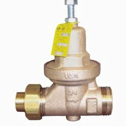 Hot Sale 😀 Apollo Valves 36LF Series 1-1/2 in. 300 psig Bronze Double Union Solder Pressure Reducing Valve 🤩