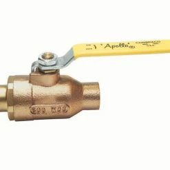 Flash Sale ⭐ Apollo Valves 77-240 Series 3/4 in. Bronze Full Port Solder 600# Ball Valve 🛒