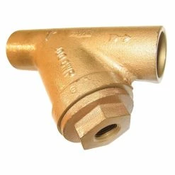 Budget 😀 Mueller Steam Specialty LF358 1-1/4 in. Bronze 125# Sweat 20 Mesh Wye Strainer 🎁