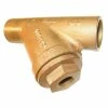 Cheapest 😍 Mueller Steam Specialty LF358 1-1/2 in. Bronze 125# Sweat 20 Mesh Wye Strainer 🧨