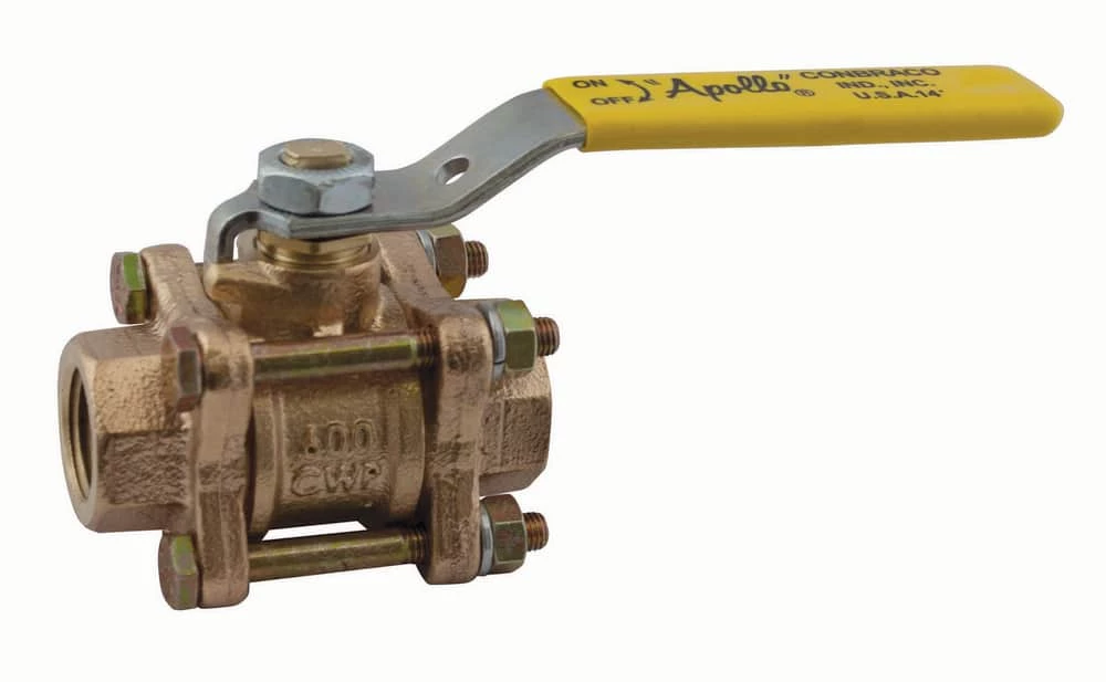 Cheap 💯 Apollo Valves 82-100 Series 1/2 in. Bronze Full Port FNPT 600# Ball Valve ✔️ 1 Cheap 💯 Apollo Valves 82-100 Series 1/2 in. Bronze Full Port FNPT 600# Ball Valve ✔️
