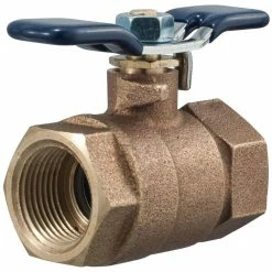 Best Pirce 🛒 Febco Series LF622F 3/4 in. Bronze Full Port Female Threaded 600# Ball Valve 🤩