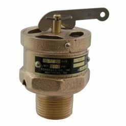 Flash Sale 🤩 Apollo Valves 13 Series 3/4 in. Bronze MNPT x FNPT 15# 250 Relief Valve 🔥