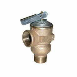 Deals 🎁 Cash Acme FWL 3/4 in. Bronze MNPT x FNPT 150# Relief Valve 👍