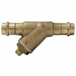 Budget 👏 NIBCO PF221 3/4 x 3/4 in. Press Female Wye Strainer with Plug ❤️