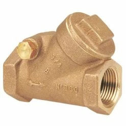 Outlet ✨ NIBCO KT-403-W 1/2 in. 200 psi Bronze Threaded Horizontal Swing Check Valve 🎁
