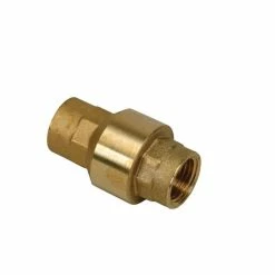 Best Sale 🛒 PROFLO® PFSCV Series 1/2 in. Brass Female Threaded Spring Check Valve 💯