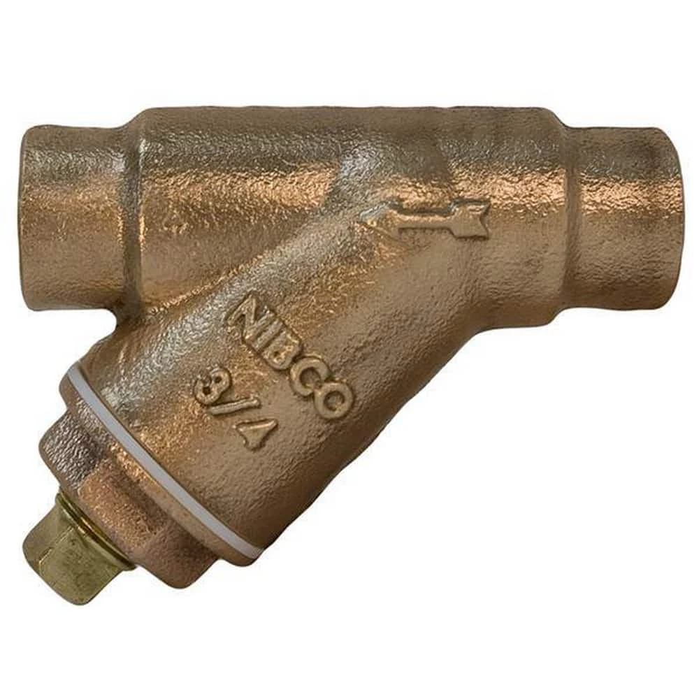 Best deal ❤️ NIBCO S-221-A 1-1/2 x 1-1/2 x 1-1/2 in. 20 Mesh Bronze Solder Strainer with Plug 🔔 1 Best deal ❤️ NIBCO S-221-A 1-1/2 x 1-1/2 x 1-1/2 in. 20 Mesh Bronze Solder Strainer with Plug 🔔
