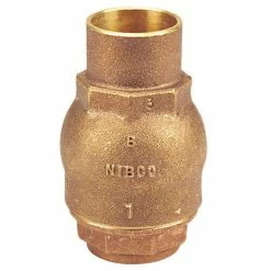 Best Sale 🥰 NIBCO S-480 1/2 in. Bronze Solder Spring Check Valve 🎁