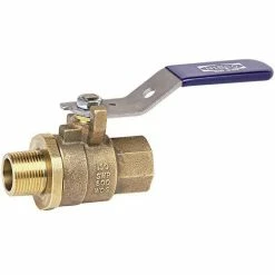New 🔔 NIBCO MTT-585-70 3/4 in. Bronze Full Port MNPT x FNPT 600# Ball Valve ✔️
