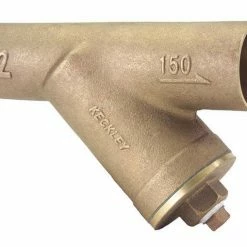 Best Sale 🔔 Keckley Style E150I 1-1/2 in. 125# Bronze Solder Joint Mesh Wye Strainer 🎉