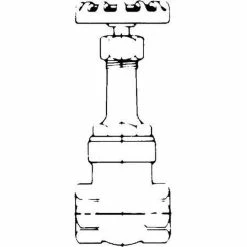 Outlet 👏 Crane Valve/Crane Energy Flow Sol 428 2 in. Bronze Threaded Gate Valve 🤩