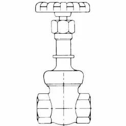 Deals ✨ Crane Valve/Crane Energy Flow Sol Figure 424 2 in. Bronze Full Port Threaded Gate Valve 😀