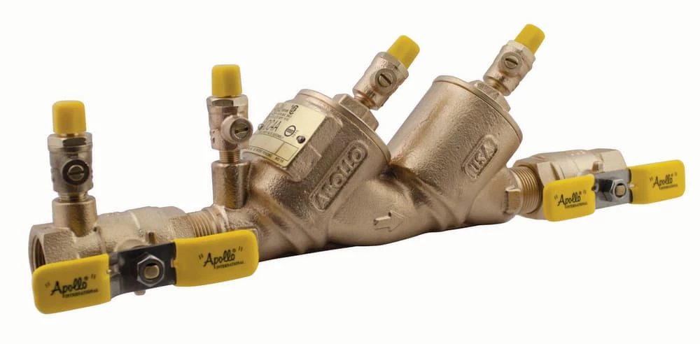Coupon ๐ Apollo Valves DC4A Series 1-1/4 in. Bronze SAE Backflow Preventer ๐ 1 Coupon ๐ Apollo Valves DC4A Series 1-1/4 in. Bronze SAE Backflow Preventer ๐