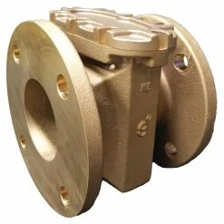 Buy 🎁 Mars Company Wye 3 in. Bronze Flanged Valve Strainer ⌛