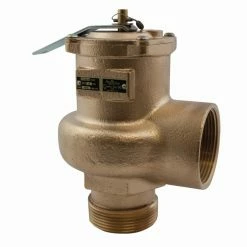 Hot Sale 💯 Apollo Valves 13 Series 3 in. Bronze MNPT x FNPT 15# Relief Valve 🎉
