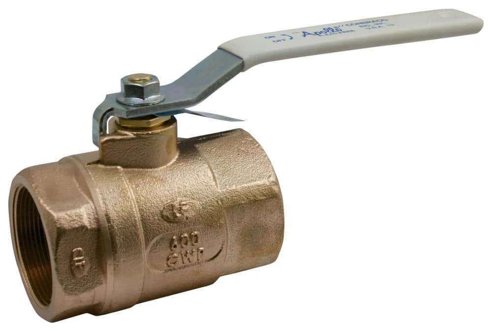 New 🎉 Apollo Valves 70LF-100 Series 2 in. Bronze Standard Port FNPT Ball Valve 🛒 1 New 🎉 Apollo Valves 70LF-100 Series 2 in. Bronze Standard Port FNPT Ball Valve 🛒