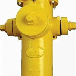 Discount ⭐ American Flow Control American-Darling® B-84-B-5 Yellow 4 ft. Mechanical Joint Assembled Fire Hydrant 😉