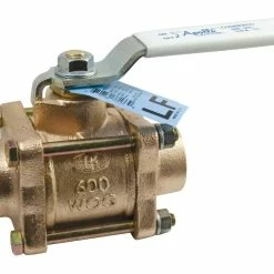 Discount 🧨 Apollo Valves 82LF-200 Series 1-1/4 in. Bronze Full Port Solder 600# Ball Valve 👏