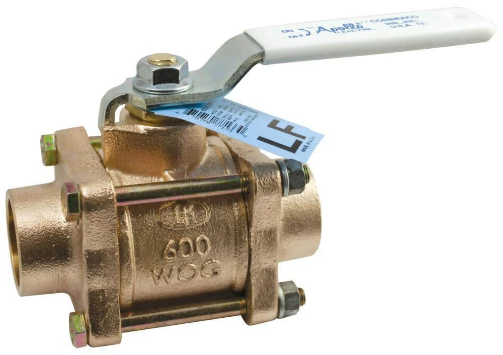 Cheap 👍 Apollo Valves 82LF-200 Series 2 in. Bronze Full Port Solder 600# Ball Valve ⭐ 1 Cheap 👍 Apollo Valves 82LF-200 Series 2 in. Bronze Full Port Solder 600# Ball Valve ⭐