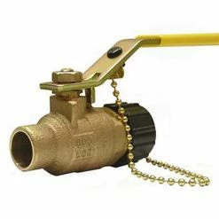 Outlet 💯 Milwaukee Valve BA-100/150 Series 1/2 in. Cast Bronze Full Port Solder 600# Ball Valve 🤩