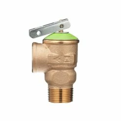 Brand new 👏 Zurn Wilkins P1000AXL 3/4 in. Cast Brass-Bronze-Stainless Steel-Silicone MNPT x FNPT 150# Relief Valve 🔥