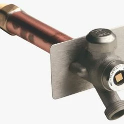 Coupon ⌛ Jay R. Smith 5609QT Bronze Nickel 12 x 1/2 x 3/4 in. FNPT and MNPT x GHT Wall Hydrant 🥰