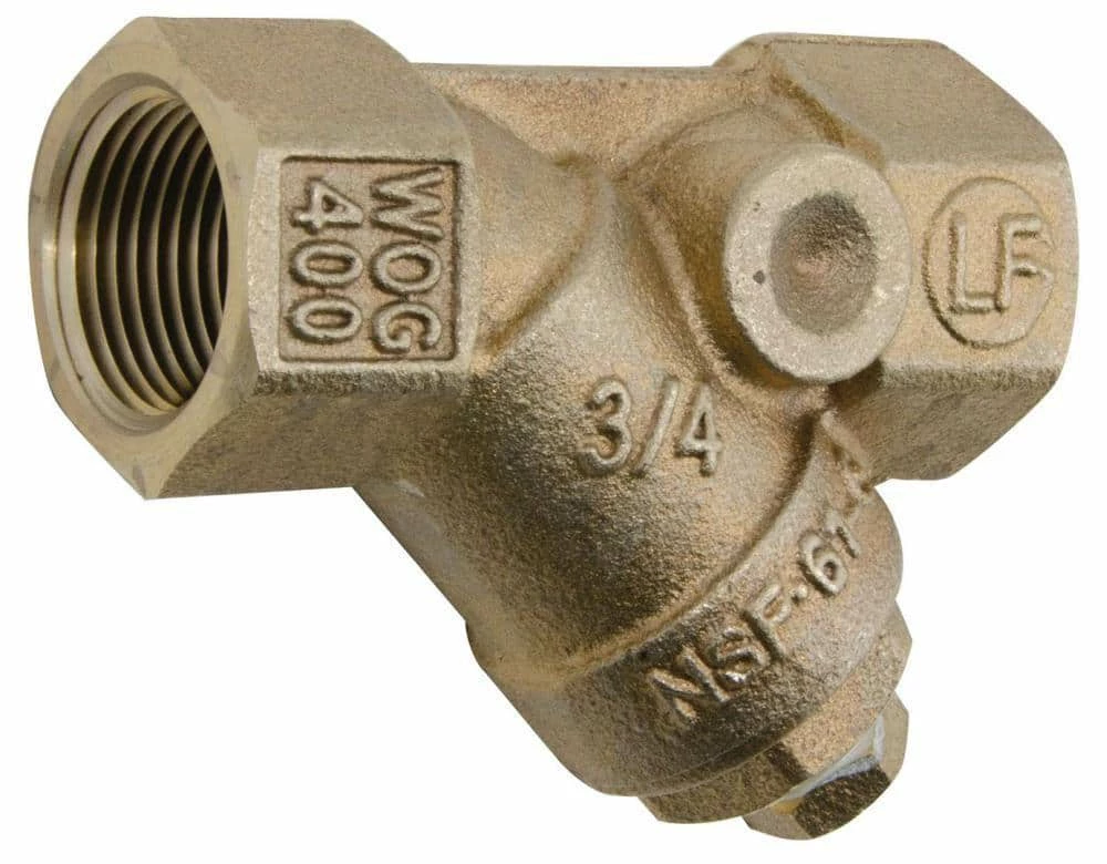 New ๐งจ Watts Series LF777SI 1-1/2 in. 400 psi Bronze Female Threaded Wye Strainer โ 1 New ๐งจ Watts Series LF777SI 1-1/2 in. 400 psi Bronze Female Threaded Wye Strainer โ