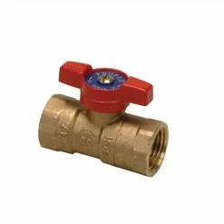 Cheap 💯 PROFLO® PF87C Series 1/2 in. Brass FIPT T-Handle Gas Ball Valve 😍