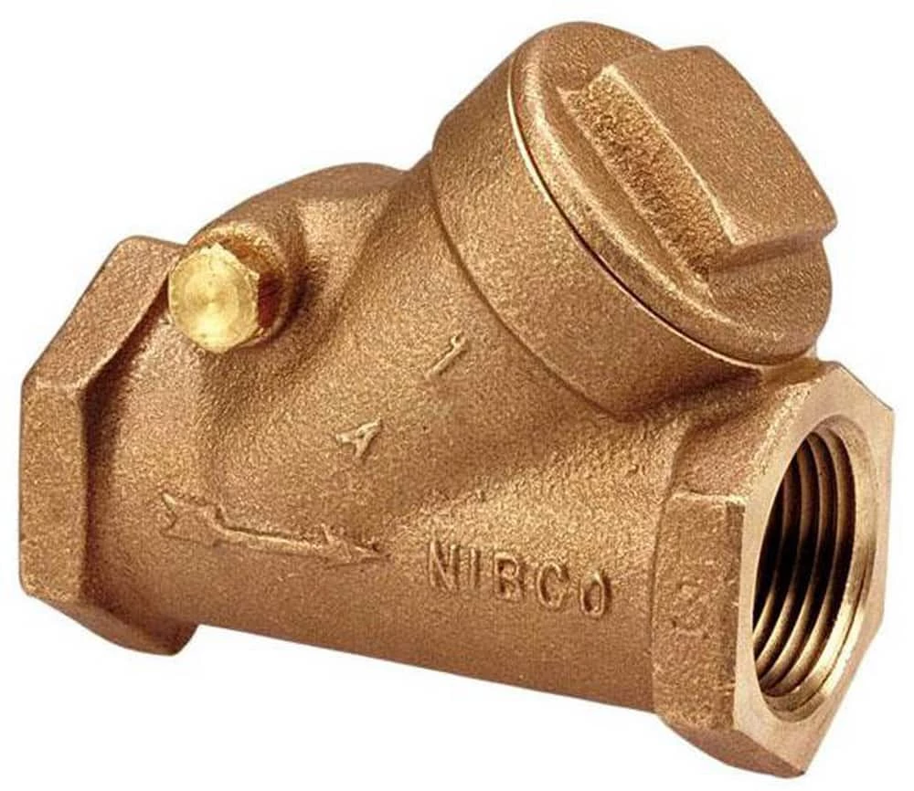 Discount ๐งจ NIBCO 1/2 in. Bronze NPT Check Valve ๐ฅ 1 Discount ๐งจ NIBCO 1/2 in. Bronze NPT Check Valve ๐ฅ