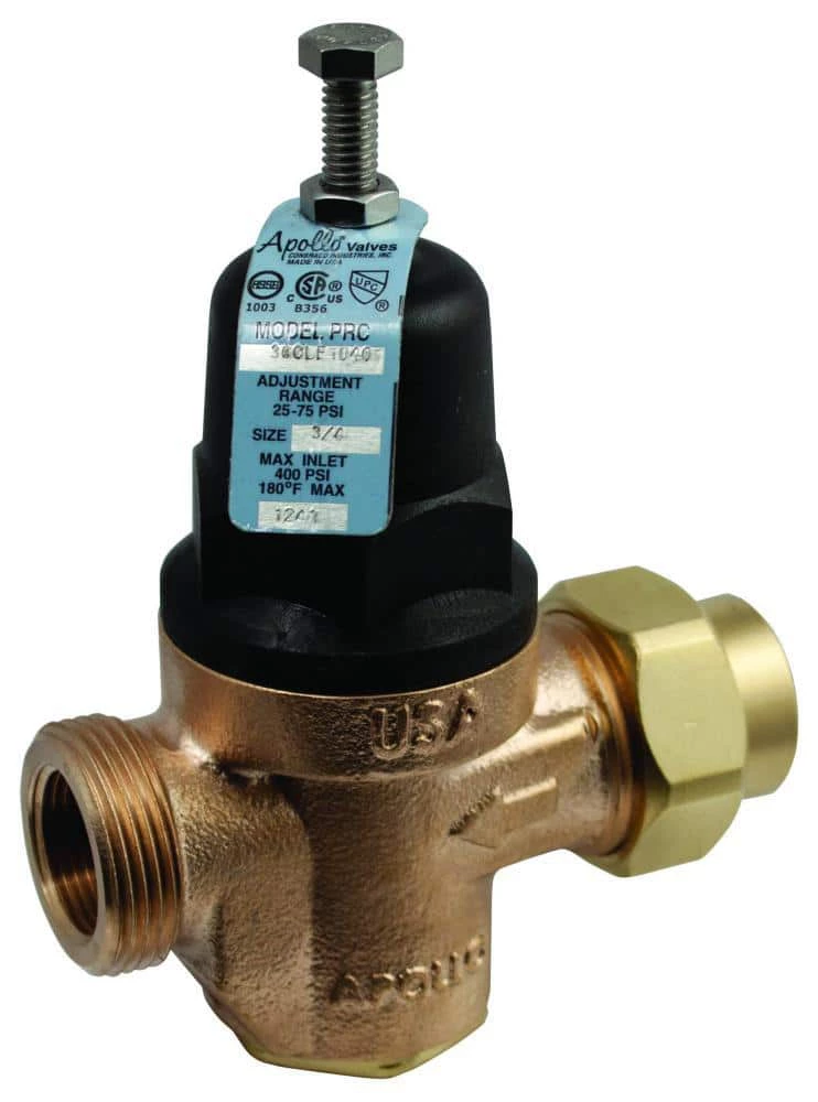Coupon 🥰 Apollo Valves 36CLF Series 3/4 in. 400 psig Bronze Single Union Solder x NPT Pressure Reducing Valve ⌛ 1 Coupon 🥰 Apollo Valves 36CLF Series 3/4 in. 400 psig Bronze Single Union Solder x NPT Pressure Reducing Valve ⌛