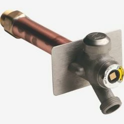 Buy 🛒 Jay R. Smith 5609QT Bronze Nickel 12 x 1/2 x 3/4 in. FNPT and MNPT x GHT Wall Hydrant 😀
